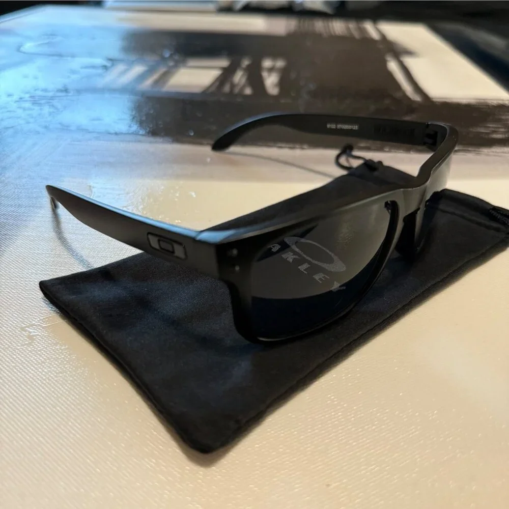 OO9102 Oakley Holbrook Black Matte Frame 9102 - Picture 4 of 11